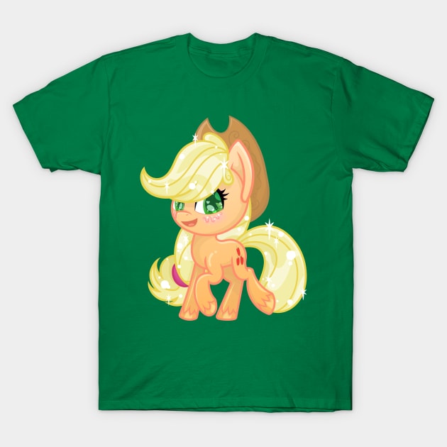 My Little Pony Applejack Pony Life (My Style) T-Shirt by SketchedCrow